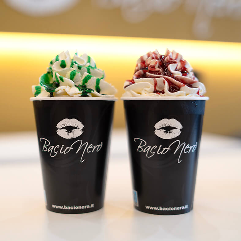 soft yogurt bacio nero
