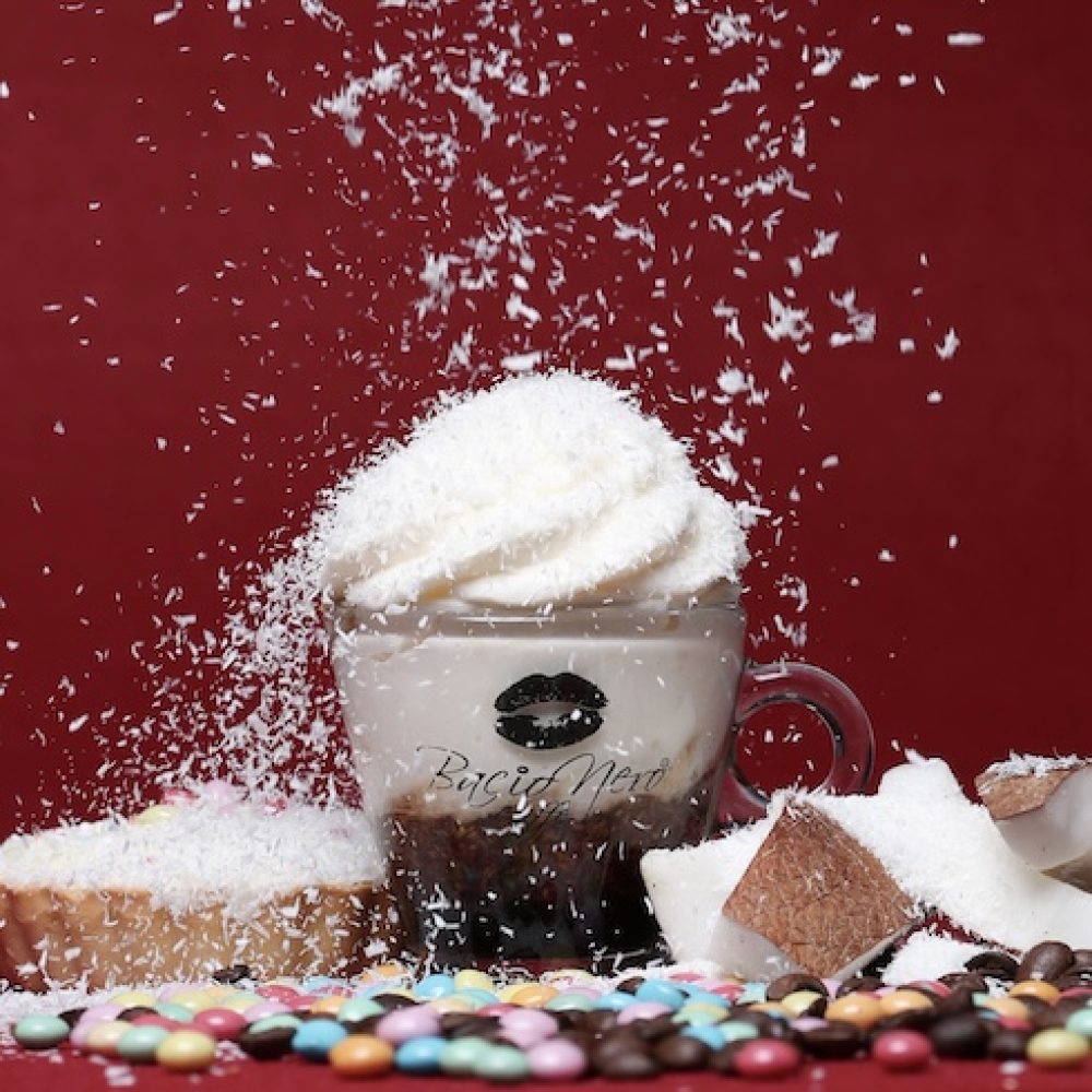 caffè cocco bacio nero